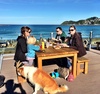 Beautiful day for a catch up with Nige, Lana and Anthony - home from their Ireland trip.