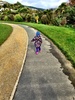 A crisp walk with olive in control of Lyon. She has became very assertive with telling Lyon what he should and shouldn't be doing. Meanwhile a little later around the park stated 