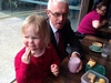 Train ride with nan into Wellington to meet grandad for a milkshake! Olive loved the train ride a lot! Wouldn't stop talking about seeing grandad in his 'work office' and wants to go again on the train.