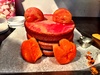 The bunny cake is coming along
