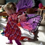 Butterfly wings were a hit