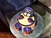 Purple bunny cake! Minus ears.