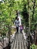 The swing bridge is always a hit
