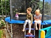 We caught up with the gang at the Thompson farm for brunch and an Easter egg hunt.