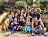 We hosted the extended Peck family Easter Sunday brunch and Easter egg hunt - and it was great fun! 6 cousins, 6 uncle and aunties, 2 grandparents and 3 dogs! My how the troop has expanded.