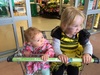 We have been enjoying online shopping but the last time we made it in store Iriee has moved up to the big trolley seat, right next to big sis. They are really enjoying each other now. Olive has a new car seat and Iriee has at moved out of the capsule. They can now see each other with lots of giggling in the back seat too.
