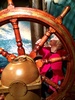 We had a fun PC adventure train ride and a visit to the sea museum. Olive loved the train ride, and the boat at the museum. Iris snoozed for most of it!