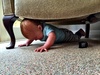 Iris got up to all sorts of mischief while mummy and Olive were at Kindy and Nan had left. Including taking the bottle!