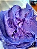 The party prep has begun! Purple icing ready for the 'purple bunny cake with purple MMs' request from Olive (which has been consistent for weeks) oh the pressure! Iris got in on the action by commando crawling to get herself a balloon. So it begins...