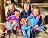 The cuzzie group shot grows stronger with the addition of little Jimmy.
