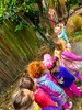 Day 4 kindy: starting to get friendly with a few girls, enjoyed a different media for drawing 'purple Olive'. I have also noticed the kids seem to flock to parents, at one stage I had to get them all lining up and taking turns! We managed nearly two hours without mum today, well done mooje.