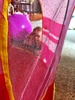 While big sister is away... Iris lets loose on all her presents!