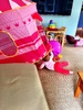 While big sister is away... Iris lets loose on all her presents!