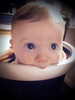 Can't beat a good steak. Oh and a high chair. Iris continues to eat like a truper.