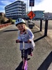 A lovely still winters day scootering along the waterfront and watching jellyfish! The scooter has had more action of late, so exciting for all! Olive is getting the hang of the steering!