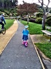 A weekend of scootering. We scootered along Petone foreshore and walked back drawing with sticks (olive and mummy kept a few, not sure what it is about sticks which I like so much?) we are all loving this scooter action, keep it coming!