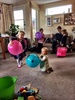 Balloon fun! Gigantic balloons! Lovely birthday lunch with family.