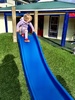 Karori Playcentre has slowly been doing up the playground, which is looking great! Still lots to do! First time Olive really got into exploring it, loved the hilly slide. She was buzzing around trying everything!