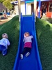 Iris is getting around at Playcentre and making friends (as much as a one year can!) we love climbing everything and loves being around the action. We have started having minor tantees when taken away from the fun!