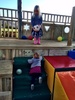 Iris is getting around at Playcentre and making friends (as much as a one year can!) we love climbing everything and loves being around the action. We have started having minor tantees when taken away from the fun!