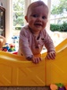 Iris has hit a few milestones all at once these past few days. Clapping at 10pm at night (it cheered us up- cheeky monkey) taking a few crawls on her knees and now pulling herself up on things!