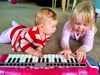 We bought the piano down to Iris's level and she had a ball. It has been a joy to watch Iris master sitting and discovering the world that comes with it. She sat for ages by her postbox flipping and dropping envelopes for ages. Drawers are great fun and she beelines for the deck at every opportunity.