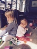 Since Iris has been able to crawl around she usually comes along and destroys games (or wants to be included) but today was lovely as she was quite happy playing along side big sister and rolled into this position. Her sitting is just goegeous.