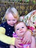 Olive is incredibly proud to be a sister, talks about Iris a lot at kindy and has turned into a bit of a tattle tale when Iris is up to no good (quite handy) apart from that includes mummy & daddy too. 'Don't eat with your mouth full mummy' 'daddy sit while eating!'