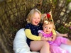 Olive is incredibly proud to be a sister, talks about Iris a lot at kindy and has turned into a bit of a tattle tale when Iris is up to no good (quite handy) apart from that includes mummy & daddy too. 'Don't eat with your mouth full mummy' 'daddy sit while eating!'