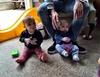 Cousin Ben comes for a visit!