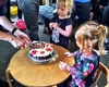 Popped in to wish Alex a happy 5th birthday! A school boy now! Olive and Violet had fun in Violets bed together while Alex was more interested in putting his cool new superhero Lego together.