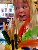 Today at kpc we drew around ourselves and found our body parts, we even got Iris lying down to do it. Olive helped and later enjoyed our homemade pumpkin hummus with carrots & potatoes for dipping and enjoyed making ice creams from paper and cakes with feathers.