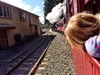 Daddy day! Everyone in the bed! An egg benie muffin in bed followed by a steam train ride and lunch. Train ride was a hit apart from it leaving the mums behind on the first trip!