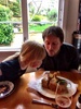 Tom is 36! We had a relaxing walk around the park, followed by brunch at our local, banana cake with salted Carmel icing (second attempt, first attempt was cooked on the defrost setting-my mind a wanders these days) yummy dinner at Charlie noble and all day brunch on Sunday with the family.