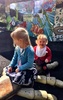 Daddy daycare took the girls to the zoo! Not a lot of photos but they both had a lot of fun. Olives favourite: the meerkats. Daddy's favourite: the dingos (splitting image of Lyon). Iris's favourite: climbing along the giant centipede!