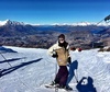 We managed to get a bluebird day for our one opportunity to hit the southern slopes. We decided on Coronet Peak and were not disappointed. Amazing scenery.