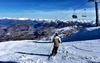 We managed to get a bluebird day for our one opportunity to hit the southern slopes. We decided on Coronet Peak and were not disappointed. Amazing scenery.