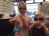 No car today so our flattie can be replaced, lucky it happened before our trip! So we walked into k town and got our freebie sunglasses because we are nearly a school kid!