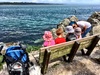 We managed a walk around the mount with the kids. Iris surprised us with hopping out of the buggy half way and literally running the second half of the walk.