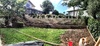 Just needs a top on it and the back fence/planter wall is done! Gini is itching to start planting.