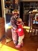 The kids are getting excited about our ski trip with cuzzy lachie, a bit better prepared this time with goggles, suits and snow boots! Hope Iris enjoys it this time, who knows maybe skis for oli?.... Hmm