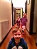 It seems they walked away from Disney on ice with sock skating skills. We had dinner and skating shows at Nan & Grandads. I adore seeing the cousins playing so well, it has been so great getting know Lachie a little better. Sad it is nearly time for them to go...