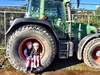 Iris finally got to see the tractor up close (she talks about it at every kindy pickup) teamed with the first full park circuit on bikes.