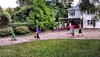 We hosted a fun little 4th birthday party for Olive and a few of her besties. Pass the parcel, chocolate frog hunt, bike and scootering, fishing. Followed by Ariel cake (