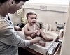 Bathing shower fearing children on holiday. Worked surprisingly well.