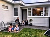 An impromptu BBQ and fireworks at the Prosser's! Iris was a little worried to go outside but the rest of the kids loved it.