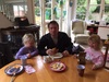 Daddy's day!! The girls helped with breakie for daddy and Olive made a lovely family portrait for daddy's desk at work.