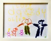 A great daddy day! A nice run with the fur child, yum croissant brunch followed by taking the girls out to the aquarium and milkshakes at the chocolate fish cafe! Not to mention the lovely family portrait by Olive now sitting proudly on my desk at work.