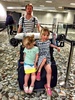 Bye bye to our Brisbane Turner clan. A lovely warm week of fun family time. Plane home went well too. Got home and got straight into our onesies! Cold!