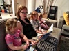 Story time with the Uncles (as Iris would call them).